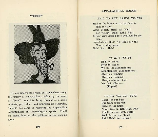 1948 Student handbook spread