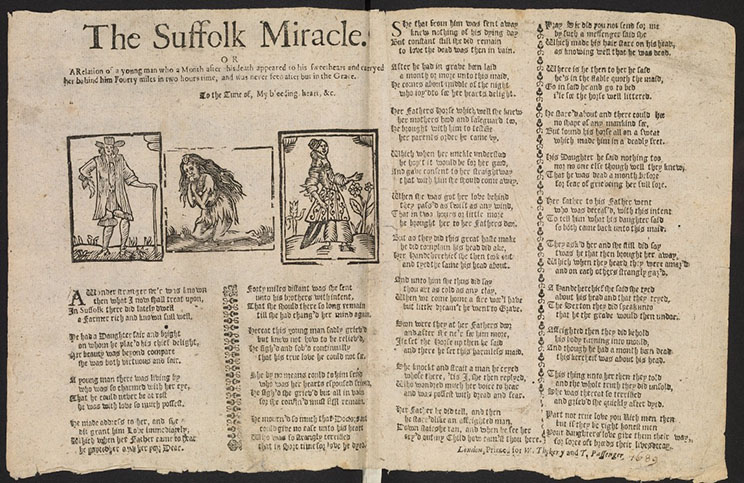 The Suffolk Miracle 1689 Bodleian Library version