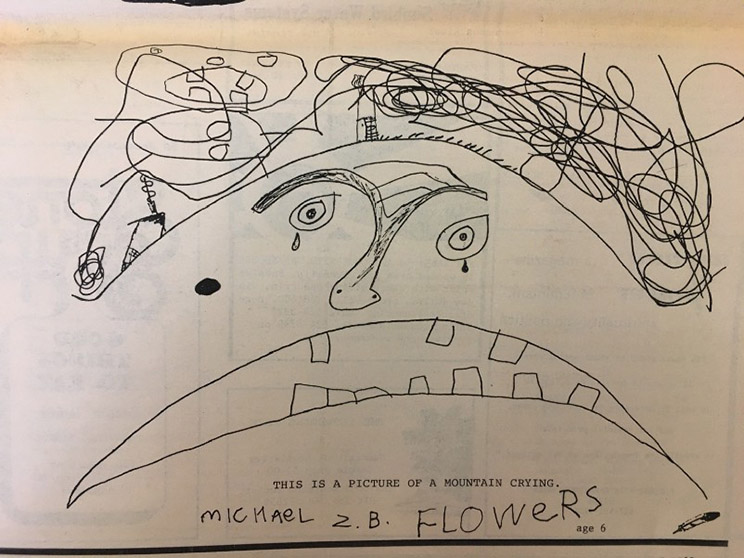 Child's drawing from Katuah Journal
