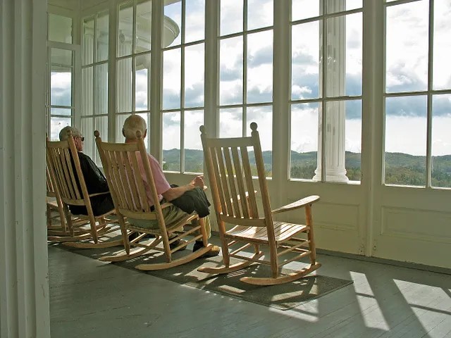 Cone Manor Porch, 2009