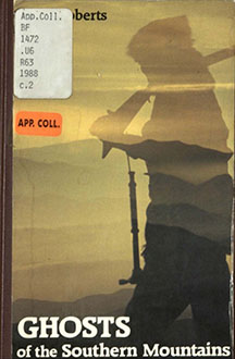 Cover of Ghosts of the Southern Mountains book with silhouette of person holding a rifle