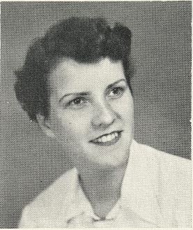 Jutta Meyfarth 1951 Yearbook Photo