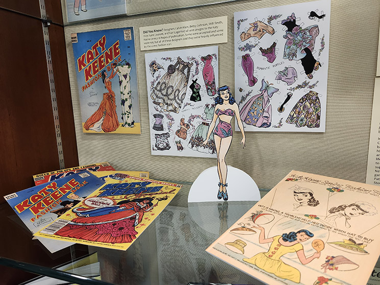 Katy Keene comics and paper doll with clothes