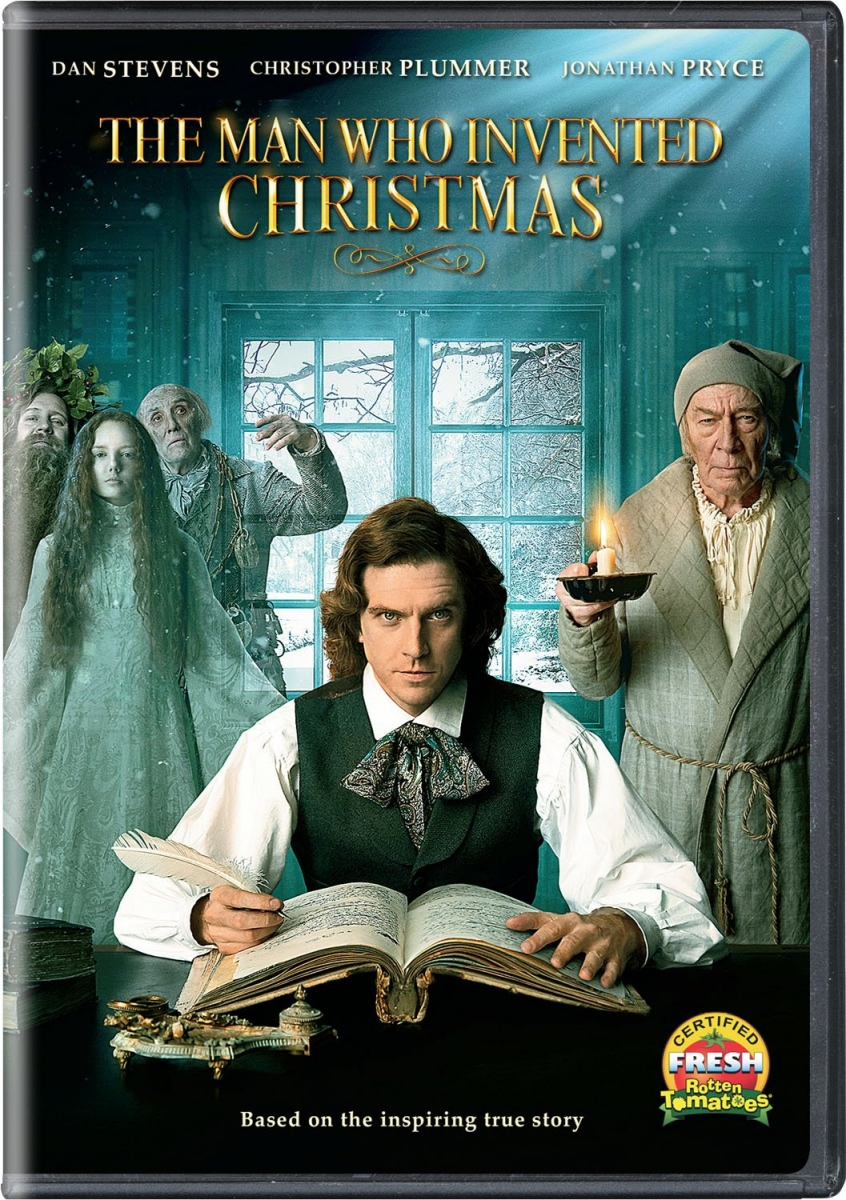 Cover art of DVD--The Man Who Invented Christmas