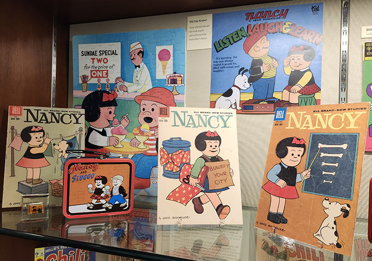 Nancy comics and memorabilia