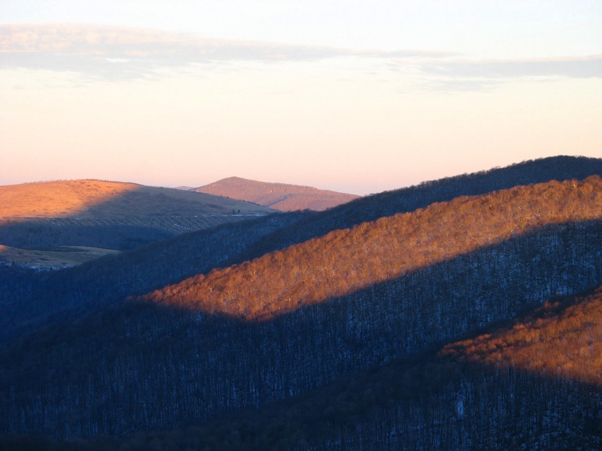 Shadows on Ridges, Boundary Mountains, 2005