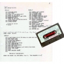 Picture of a tape and its transcript