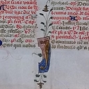 Close-up of the Sarum Rite breviary leaves