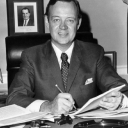 Congressman Broyhill at his desk in Washington, D.C.