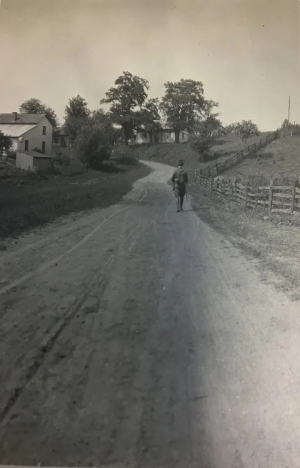 Approaching Adelphi, August 18, 1916