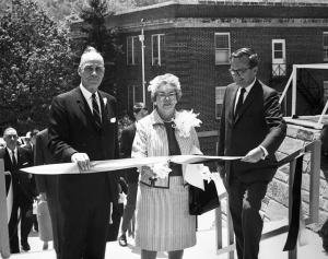 Plemmons Student Union Dedication in 1967