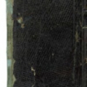 Image of the cover of Isaac Sansbury's diary