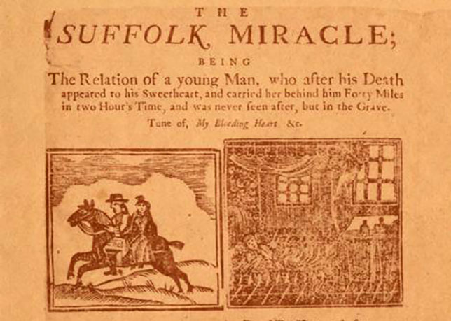 Broadside for The Suffolk Miracle